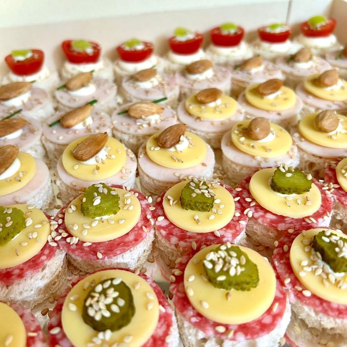 Catering y banquetería gourmet - canapes premium