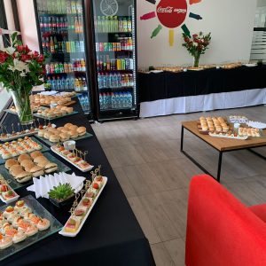 Galería catering y banquetería gourmet – coctel Coca Cola