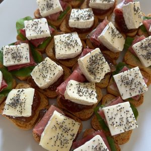 Galería catering y banquetería gourmet – crostinis
