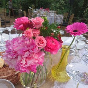 Decoración floral evento