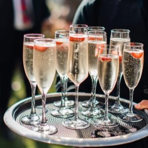 evento catering espumante bar