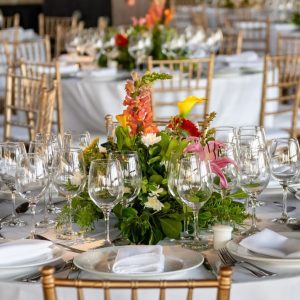 Catering evento banquetería
